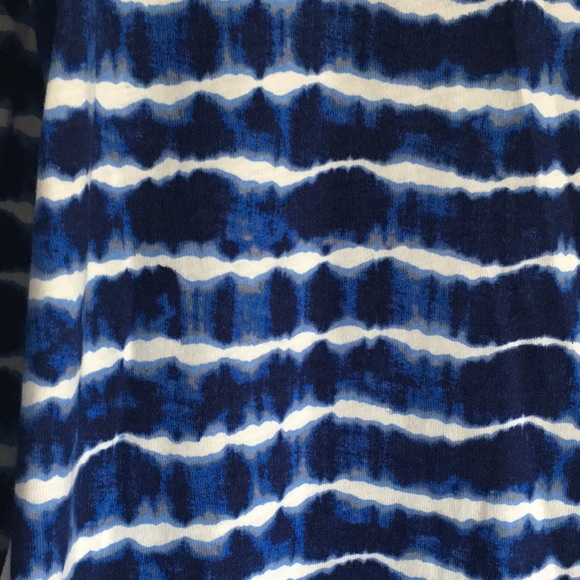 Tory Burch ziggy blue and white tie dye mini dress S - Picture 3 of 12